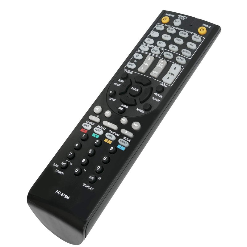 Beyution New RC-879M Remote Control Compatible with Onkyo AV Receiver & Home Theater Receiver/Speaker TX-NR535 TX-SR333 HT-R393 HT-S3700 TXNR535 TXSR333 HTR393 HTS3700 HT-R593 HTR593 - Image 2